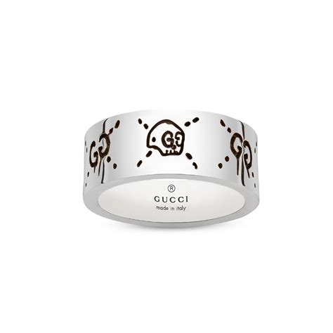 gucci ghost 9mm ring in silver|gucci ghost ring nordstrom.